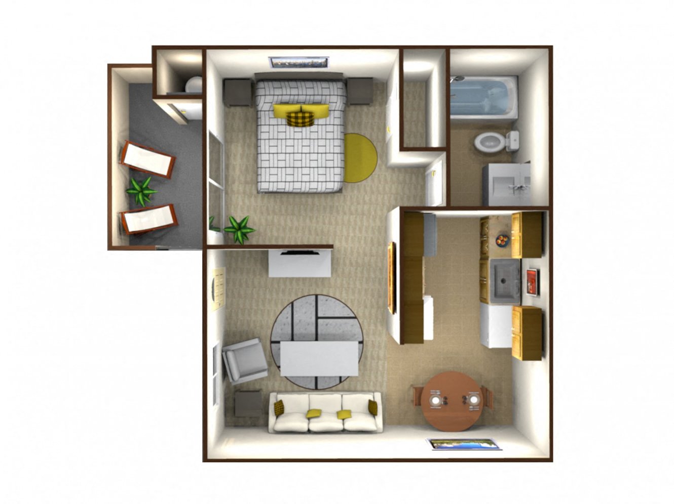 Studio Floorplan